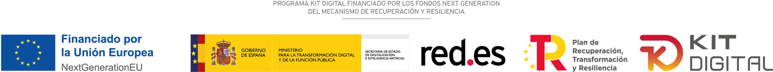 Sello Kit Digital financiado por la Unión Europea
