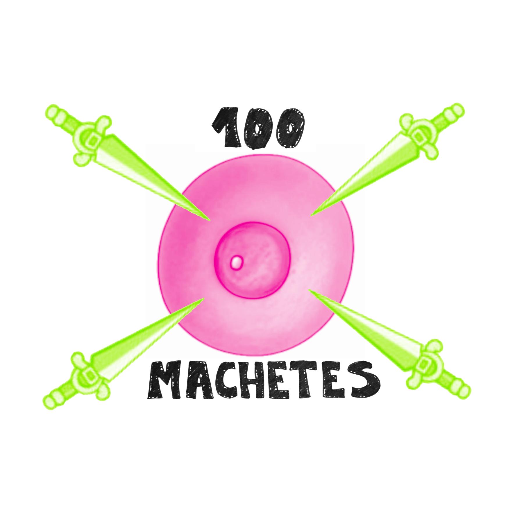 Fotografía de la portada de 100 machetes